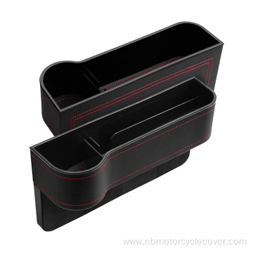 multifunctional car Leather seat storage box